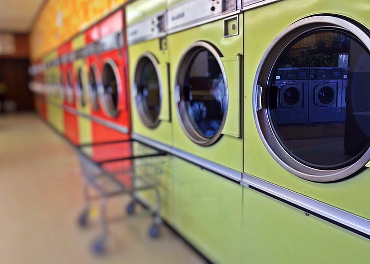 laundry, laundromat, washer, appliance, washing