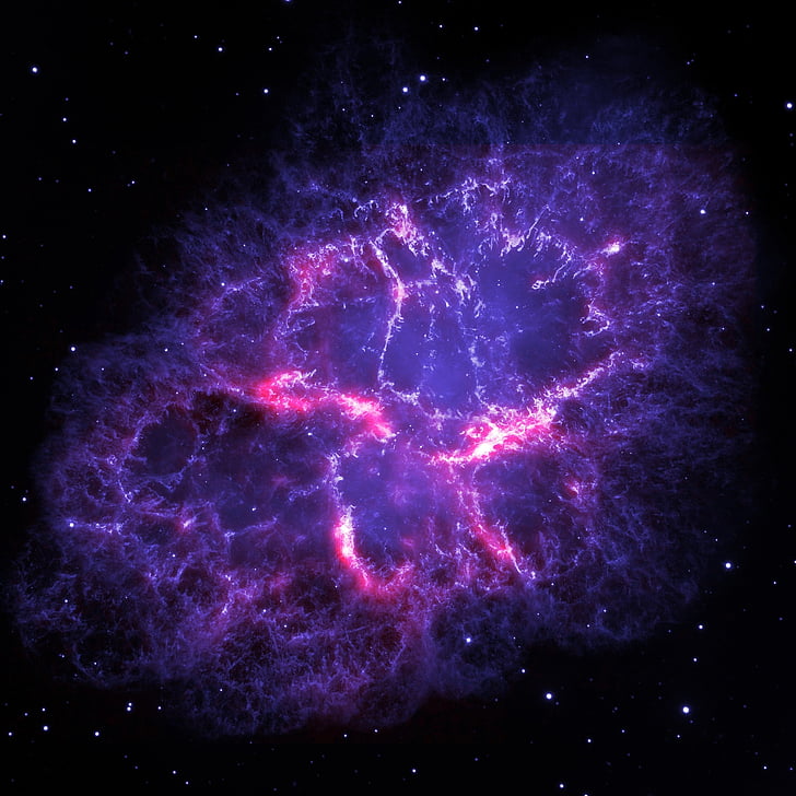 Krabo ūkas, vietos, M1, NGC 1952, Jautis yra, švytėjimas, Visata