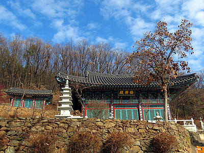 section, Temple, construction, Geungnakjeon, cloisonné inc, l’hermitage