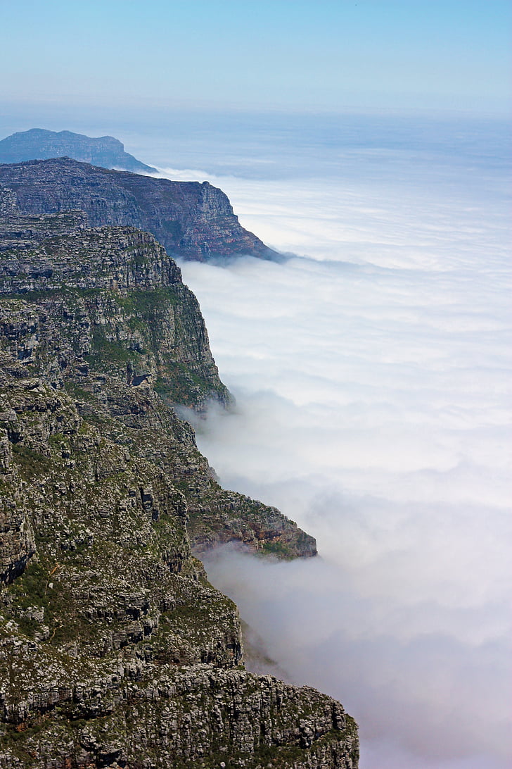 σύννεφα, τοπίο, ομίχλη, Monti, βουνά, ορεινό τοπίο, σύννεφο