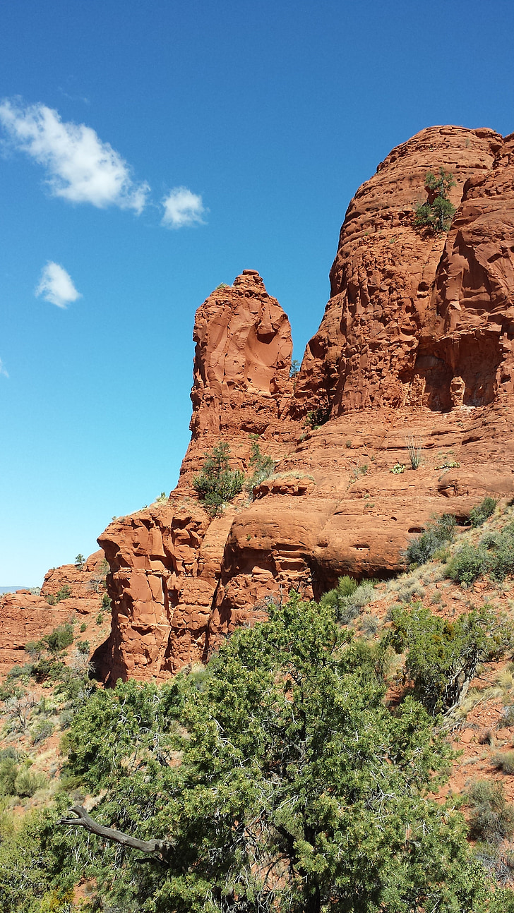 vermell, Roca, Sedona, paisatge, Arizona, penya-segats