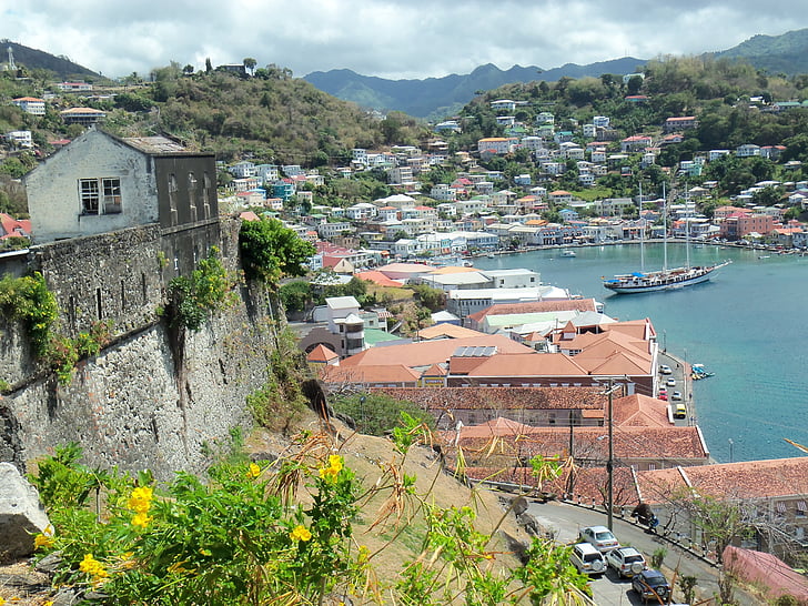 Karibia, Dominica, loma, matkustaa, purjevene, Paradise, Sea