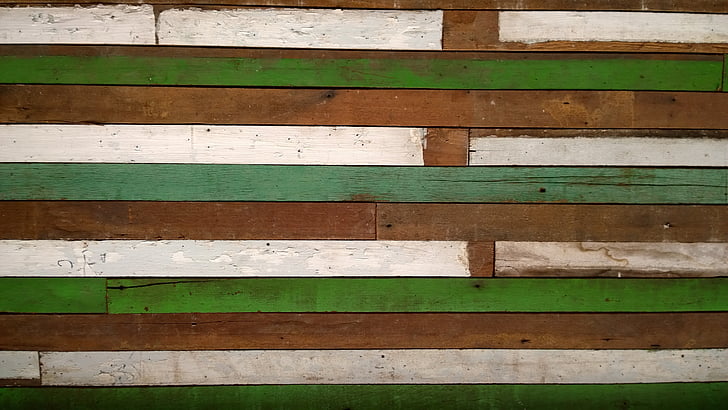 dřevo, Barva, textura, zelená, dřevěný, staré, přírodní