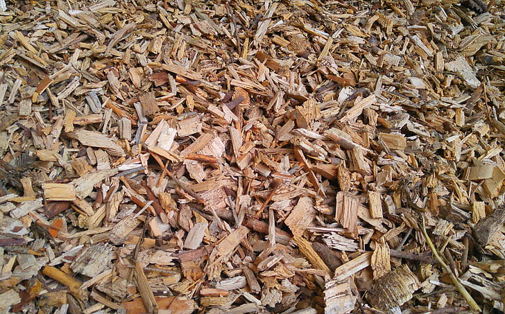 kayu chips, panas, kayu, produk alami, Penyimpanan, kayu bakar, latar belakang