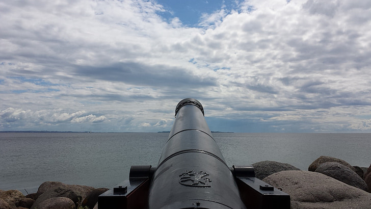 Cannon, havet, Sky