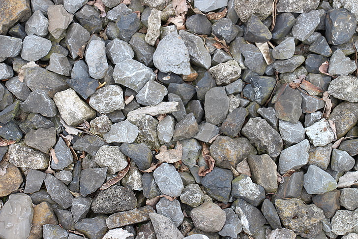 pedres, gris, escala de grisos, patró, fons, pedra, estructura