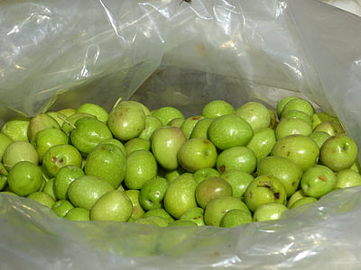 oliivit, vihreä, vihreitä oliiveja, drupes, markkinoiden