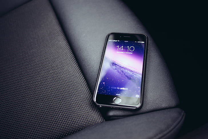 ābolu, ciparu, iPhone 6, mockup, ekrāns, viedtālrunis, tehnoloģija