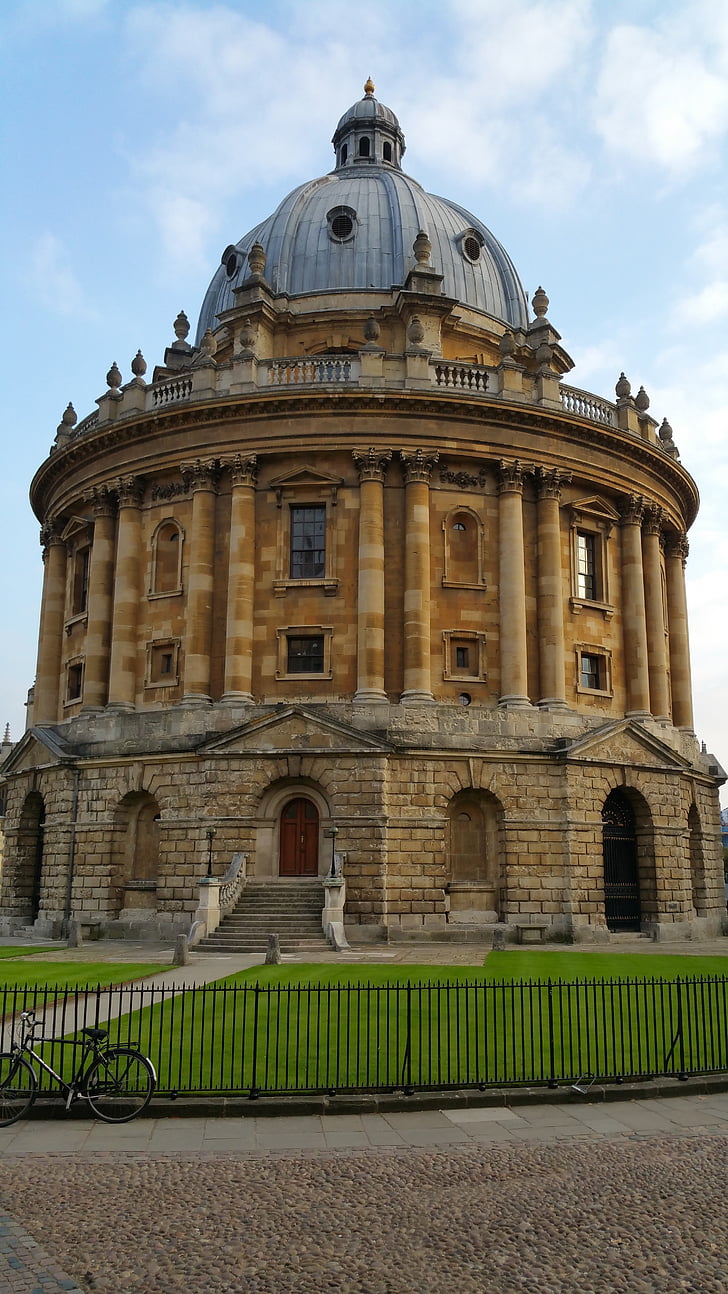Oxford, történelmi, város, Anglia, Radcliffe camera