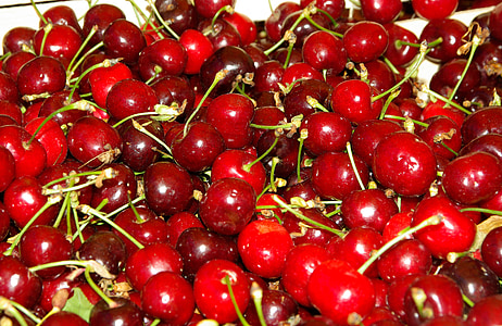 red fruits, cherries, cherry