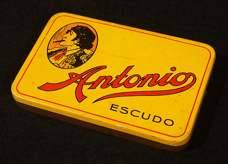 Antonio escudo, cigare, embalaže, izdelek, nizozemščina, tobaka, polje