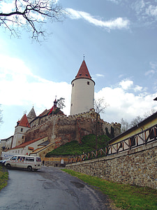 Křivoklát, Castle, styrke, væggene i den, arkitektur, befæstningen, monument