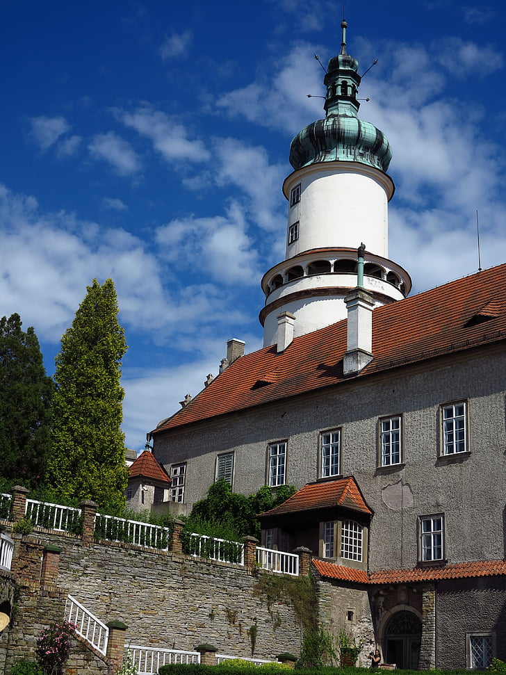 Schloss, Nove Mesto nad metuji, Turm, Churn, Renaissance, Architektur