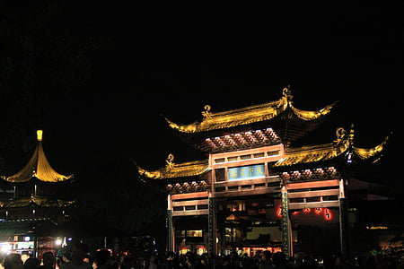 Nanjing, fuzimiao, arquitetura