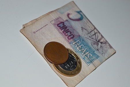 pengar, verkliga, valuta, ekonomin, sluten omröstning, Obs, brasilianska valutan