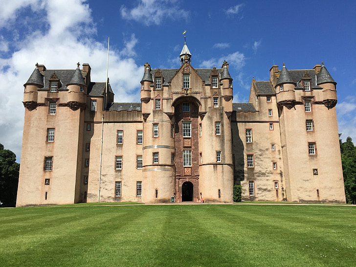 fyvie castle, castle, scotland