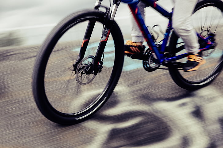 bicicleta de muntanya, fre, fre de disc, bicicleta, roda, Ciclisme, rodes