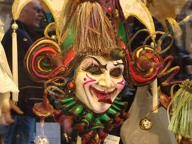 Benátky, maska, Karneval v Benátkach