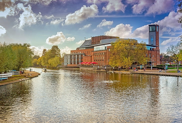 Théâtre de RSC, Stratford-upon-avon, Royal, Shakespeare, compagnie, drame, l’Angleterre