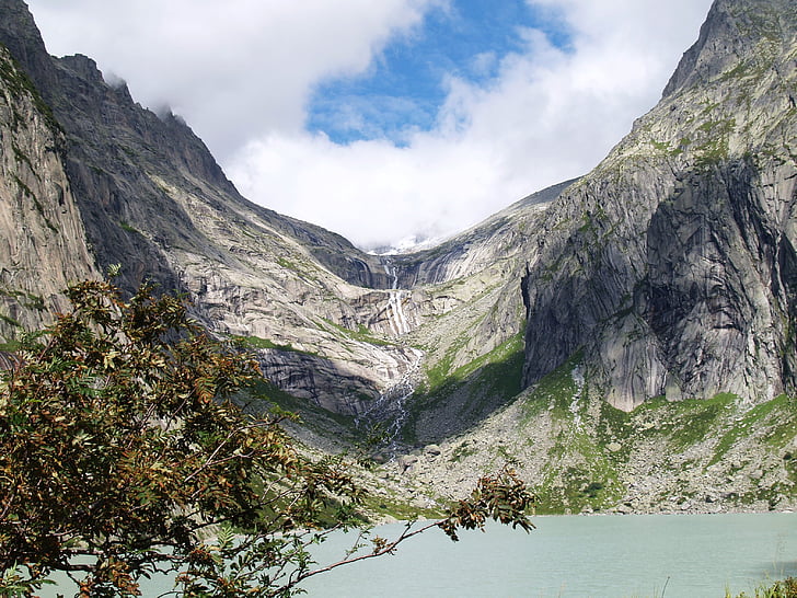 glaciale, vallei, Lake, geologische, vorming, erosie, Bergen