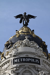 Madrid, Metropolis, mimari, kubbe