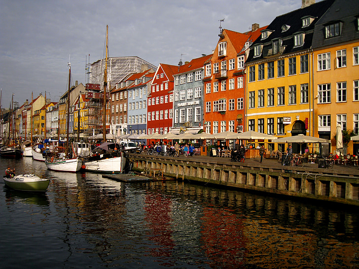 Copenhaga, Dinamarca, Marco, Turismo, Dinamarquês, arquitetura, famosos