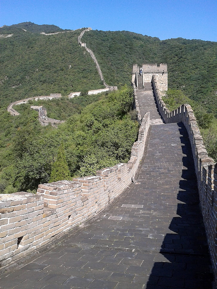 great wall of china, great wall, china, beijing, architecture, asia, world heritage