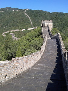 kinesiska muren, kinesiska muren, Kina, Beijing, arkitektur, Asia, världsarv