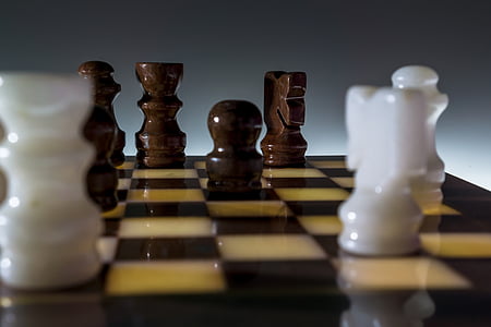 jeu d’échecs, jouer, tactiques, jeu de plateau, envisager de, stratégie, sport
