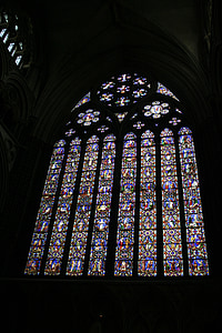 finestra di vetro macchiata, finestra, riquadro, l'arte di, Chiesa, Monumento, interno