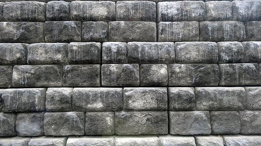 väggen, sten, grå, konsistens, bakgrund, yta, mönster
