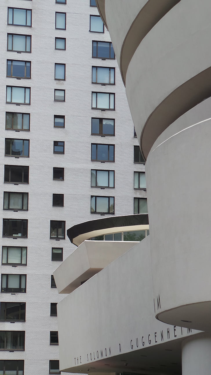 Guggenheim, new york, museet, arkitektur
