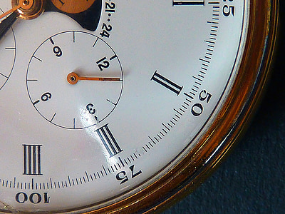 chronometer, gold, chain, mechanics, metal, hour, pocket watch