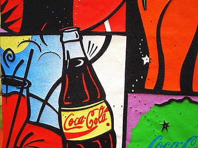 Coca cola, Genießen Sie, trinken, Koks, amerikanische, Kälte, Tasse