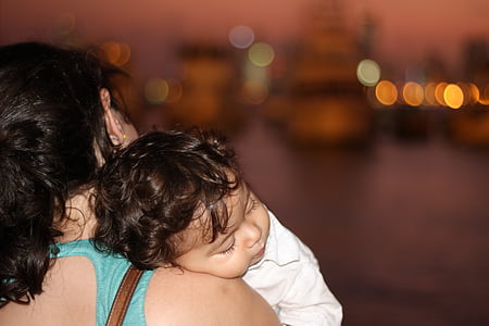 majka, beba, proljeće, rukav, Cartagena