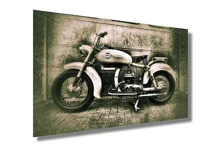 motorcykel, Oldtimer, historiska motorcykel