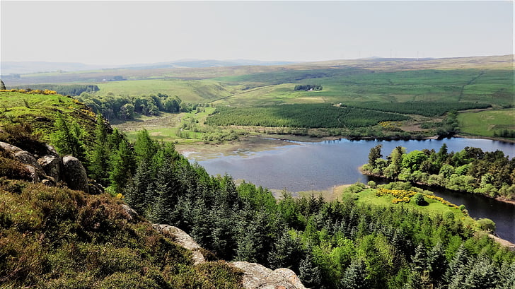 North tredje klipper, North tredje reservoir, Skotland