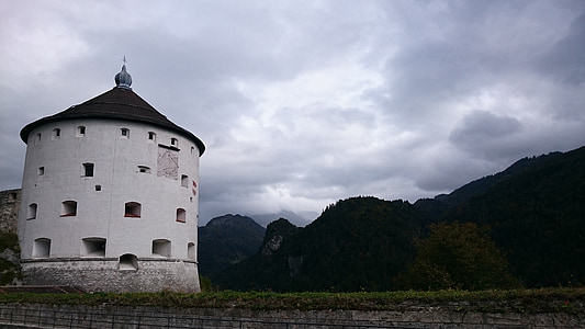 Kufstein, hrad, Rakousko