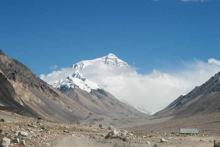 l'Everest, Tibet