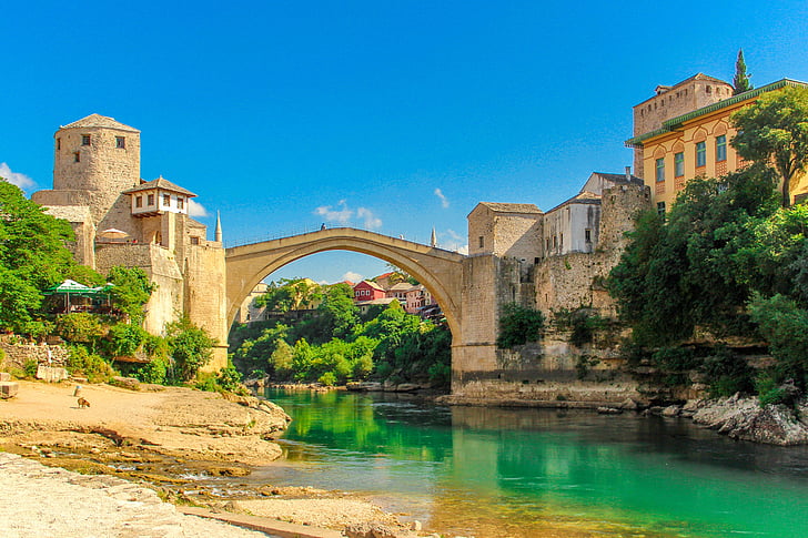 Bosnia, Europa, Erzegovina, paese, blu, punto di riferimento, Turismo
