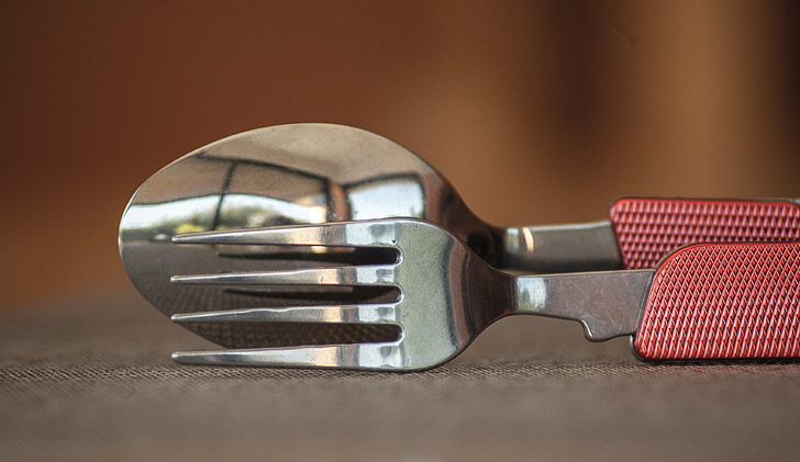 cutlery, fork, spoon, teeth, stainless Steel, equipment, steel