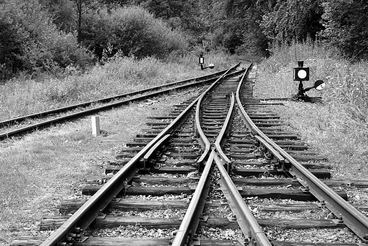 way, travel, rails, train, railway line, railroad tracks, railroad Track