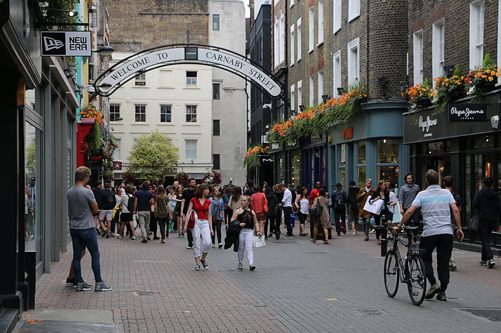 Carnaby street, London, UK