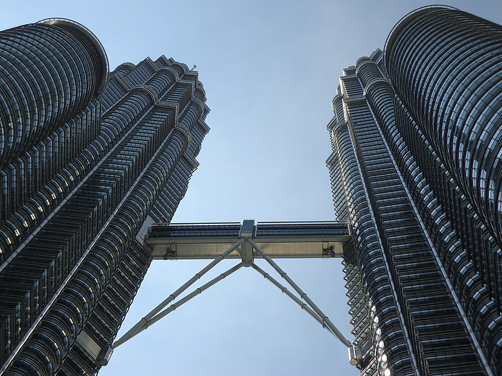Malásia, torre dupla, asiáticos