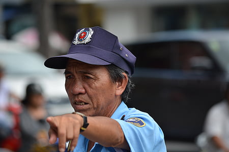 polisi, Vietnam, Saigon