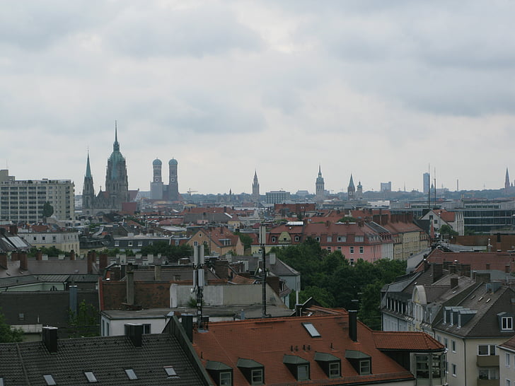 München, Bayern, byen, Frauenkirche