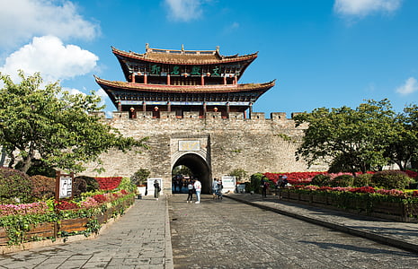 DALI, Yunnan Dali, antike Architektur