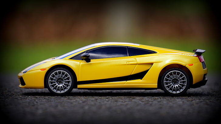 bil, snabb, Lamborghini, modell, Road, hastighet, sportbil