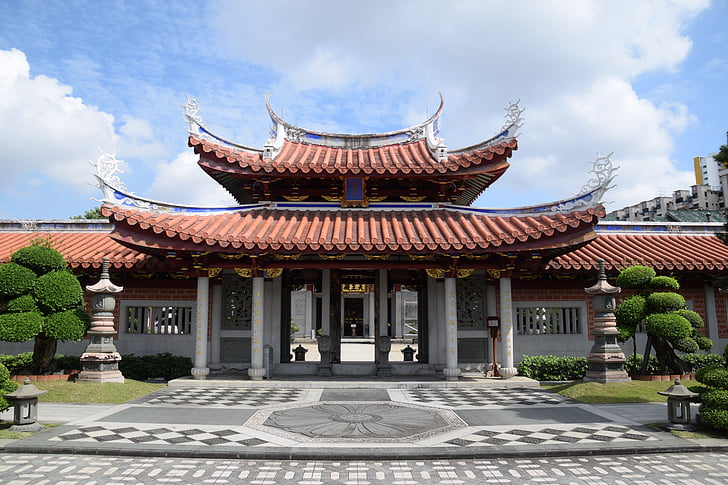 Singapore, Kinesiskt tempel, Pagoda, arkitektur, religiösa