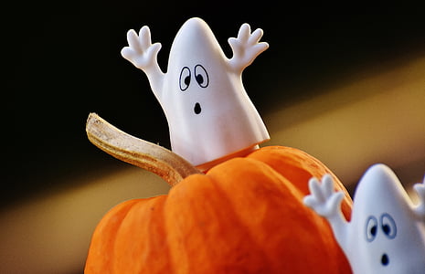 halloween, ghosts, pumpkin, happy halloween, ghost, autumn, october